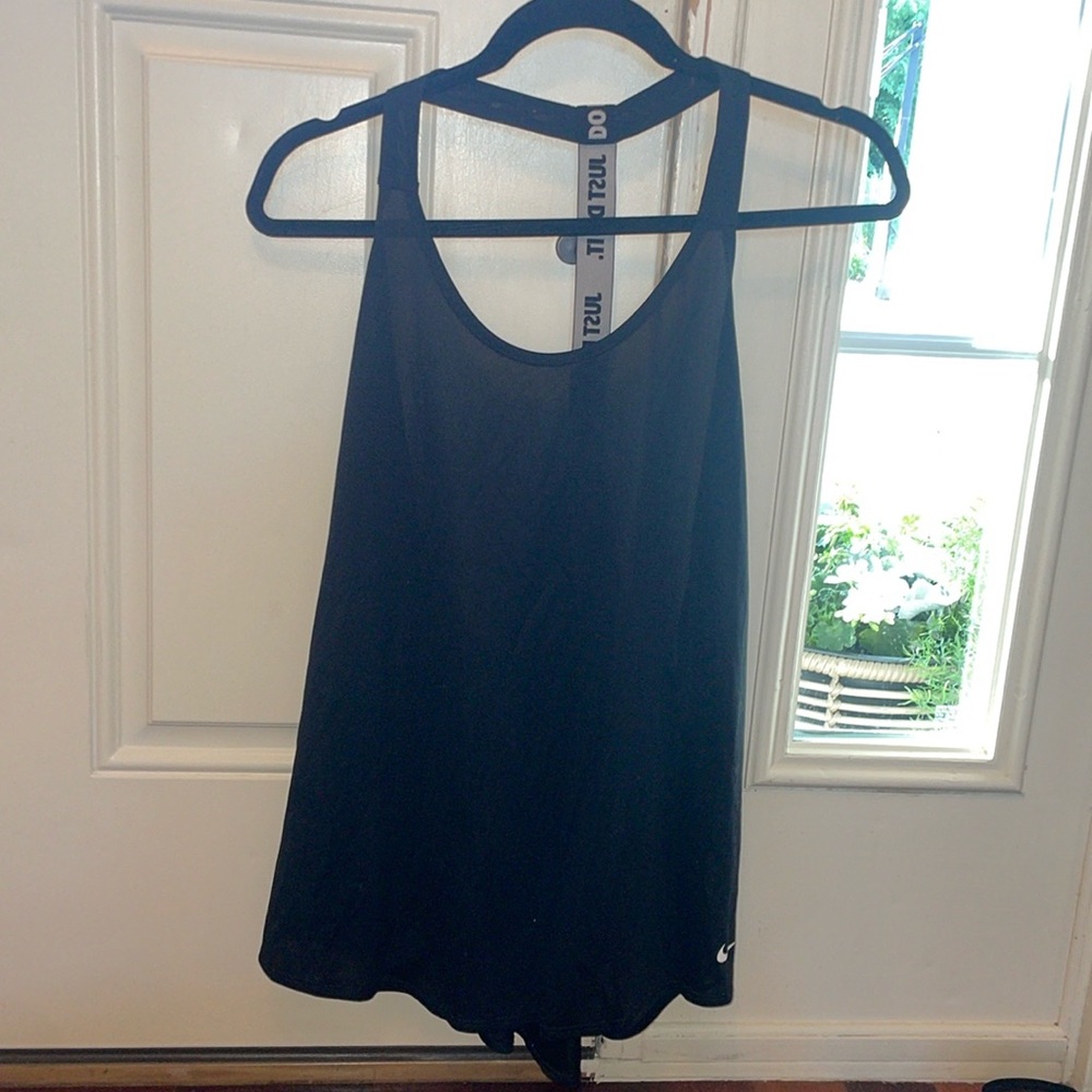 NIKE XL black workout tank top